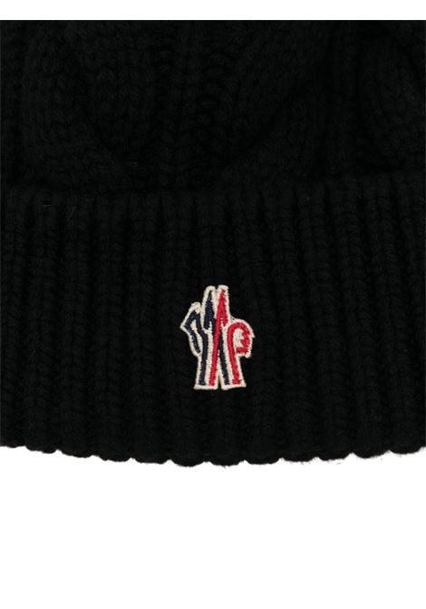 Black braided hat Moncler Grenoble - women MONCLER GRENOBLE | 3B00011A0069999